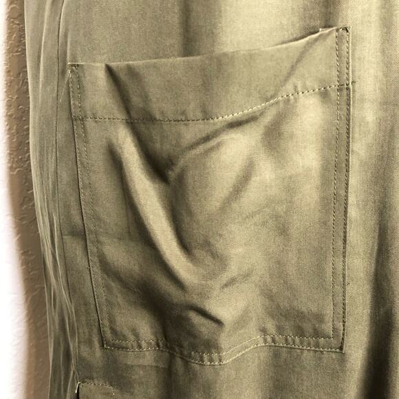 Lovers & Friends army green lace up dress size XS - Picture 10 of 16